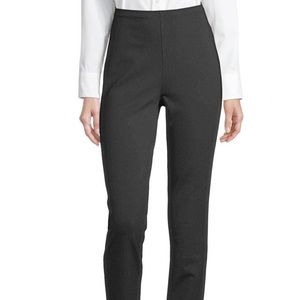 Liz Claiborne Womens Regular Fit Ankle Pant - Charcoal Gray